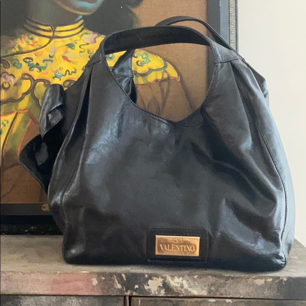 Valentino Nuage bow hobo - medium